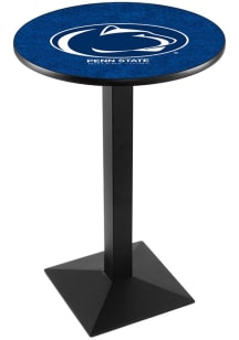 Black Penn State Nittany Lions Square Base Pub Table