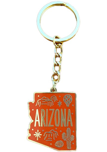 Arizona State Keychain