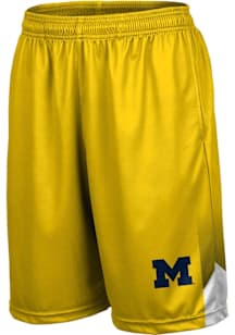 ProSphere Michigan Wolverines Mens Navy Blue Secondskin Shorts