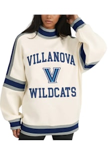 Gameday Couture Villanova Wildcats Womens White Vivid Motion Crew Sweatshirt