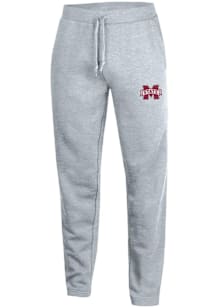 Gear for Sports Mississippi State Bulldogs Mens Grey Big Cotton Slim Sweatpants