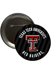 Texas Tech Red Raiders 3" Stripes Button - Red