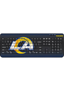 Los Angeles Rams Linen Wireless Keyboard Computer Accessory