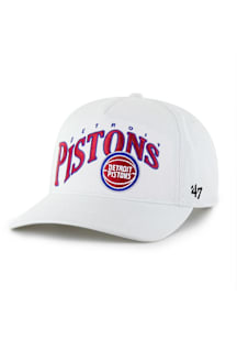 47 Detroit Pistons Wave Hitch Adjustable Hat - White