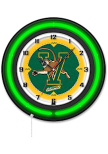 Vermont Catamounts 19in Neon Wall Clock