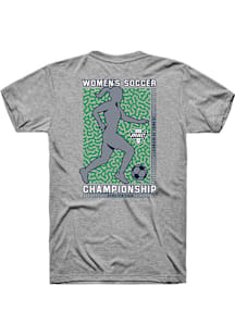 Summit Sportswear MAC Grey Womens Soccer Short Sleeve T Shirt