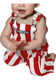 Nebraska Cornhuskers Toddler Red  Overalls