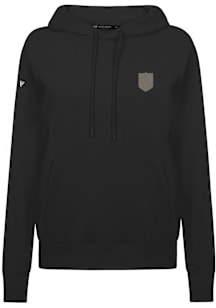 Levelwear Vegas Golden Knights Womens Black Adorn Copper Hooded Sweatshirt