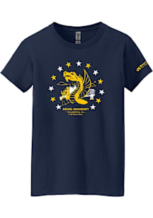 Summit Sportswear Drexel Dragons Womens Navy Blue Welcome Week 2021 Short Sleeve T-Shirt