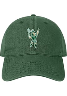 Michigan State Spartans Green Tennis Sparty EZY Youth Adjustable Hat