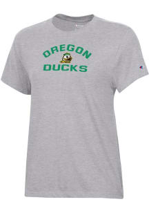 Oregon Ducks Grey Champion Core Short Sleeve T-Shirt