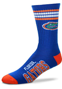 Florida Gators Blue 4 Stripe Deuce Youth Crew Socks