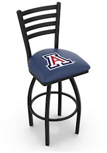 Arizona Wildcats High Back Swivel Pub Stool - Black