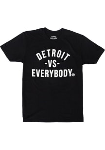 Detroit Vs Everybody Classic Short Sleeve T-Shirt - Black