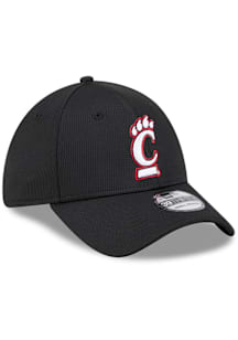 New Era Cincinnati Bearcats Mens Black DL Team Pop 39THIRTY Flex Hat