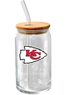 Kansas City Chiefs Glass Tumbler Pint Glass - White