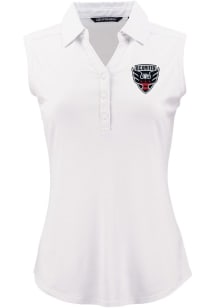 Cutter and Buck DC United Womens White Forge Eco Polo Shirt