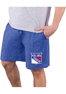 Concepts Sport New York Rangers Mens Blue Quest Shorts