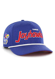 47 Kansas Jayhawks Crosstown Hitch Adjustable Hat - Blue