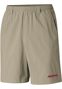 Columbia Arizona Wildcats Mens Brown Heat Seal Backcast Shorts