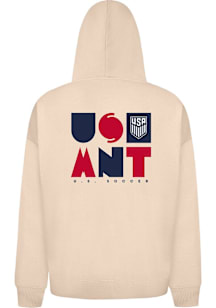 Levelwear USMNT Mens Tan Uphill Full On Long Sleeve Full Zip Jacket