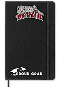 Lafayette College Proud Grad team logo Notebook and Folder - Black