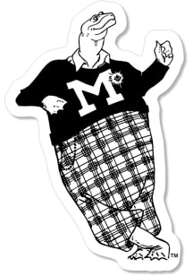 Black Maryland Terrapins 3.5&quot; Vintage Plaid Pants Turtle Rugged Stickers