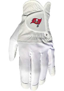 Tampa Bay Buccaneers White Cool Mesh Golf Gloves