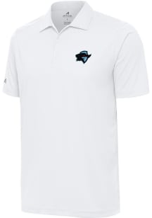 Antigua Arlington Renegades Mens White Bandit Tribute Short Sleeve Polo