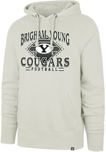 47 BYU Cougars Mens Natural BYU Team Graphic Fashion Hood