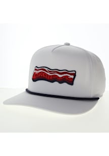 Lehigh Valley Ironpigs Caddy 5-Panel Rope Adjustable Hat - White