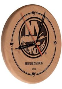 New York Islanders Laser Engraved Wall Clock