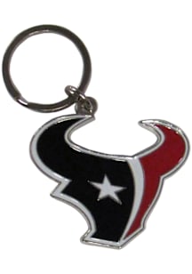 Houston Texans Enameled Keychain - Navy Blue