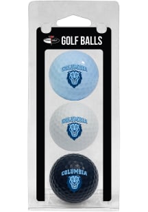 Columbia University Lions 3 Pack Golf Balls