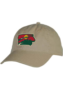 Colosseum Iowa Wild 310 Unstructured Dad Adjustable Hat - White