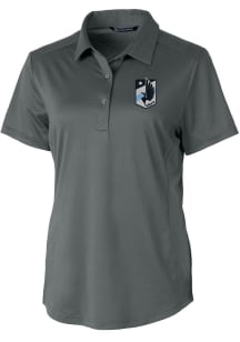 Cutter and Buck Minnesota United FC Womens Graphite Prospect Short Sleeve Polo Shirt