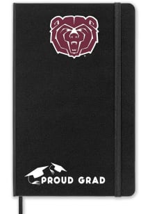 Missouri State Bears Proud Grad team logo Notebook and Folder - Black