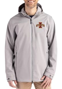 Cutter and Buck Iowa State Cyclones Mens Grey Camano Light Weight Jacket