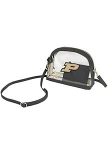 Purdue Boilermakers Half moon Womens Clear Tote