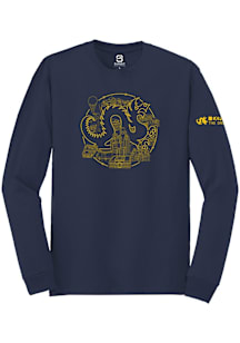 Summit Sportswear Drexel Dragons Navy Blue Welcome Week Long Sleeve T Shirt