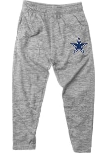 Wes and Willy Dallas Cowboys Youth Charcoal Primary Logo Cloudy Yarn Track Pants