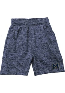 Youth Michigan Wolverines Blue Wes and Willy Cloudy Yarn Shorts