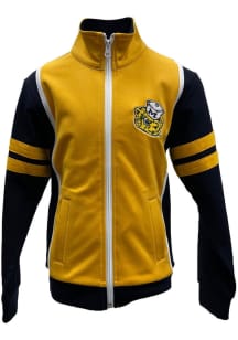 Youth Michigan Wolverines Blue Wes and Willy Tricot Track Long Sleeve Full Zip Jacket