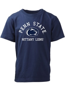 Toddler Penn State Nittany Lions Navy Blue Wes and Willy Vault Short Sleeve T-Shirt