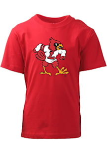 Wes and Willy Louisville Cardinals Toddler Red Vault Short Sleeve T-Shirt