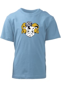 Wes and Willy North Carolina Tar Heels Toddler Light Blue Vault Short Sleeve T-Shirt