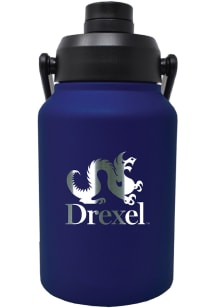 Blue Drexel Dragons Team Logo Stainless Steel Bottle
