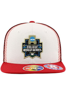 Zephyr  White 2025 Mens College World Series Z11 Youth Youth Snapback Hat