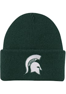 LogoFit Michigan State Spartans North Pole Baby Knit Hat - Green