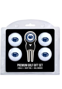White Penn State Nittany Lions Divot Tool 4 Pack Golf Gift Set